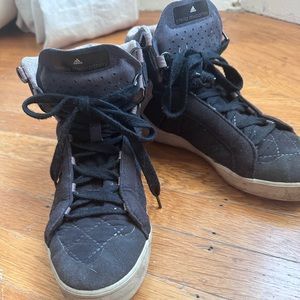 Stella McCartney x Adidas high top sneakers
